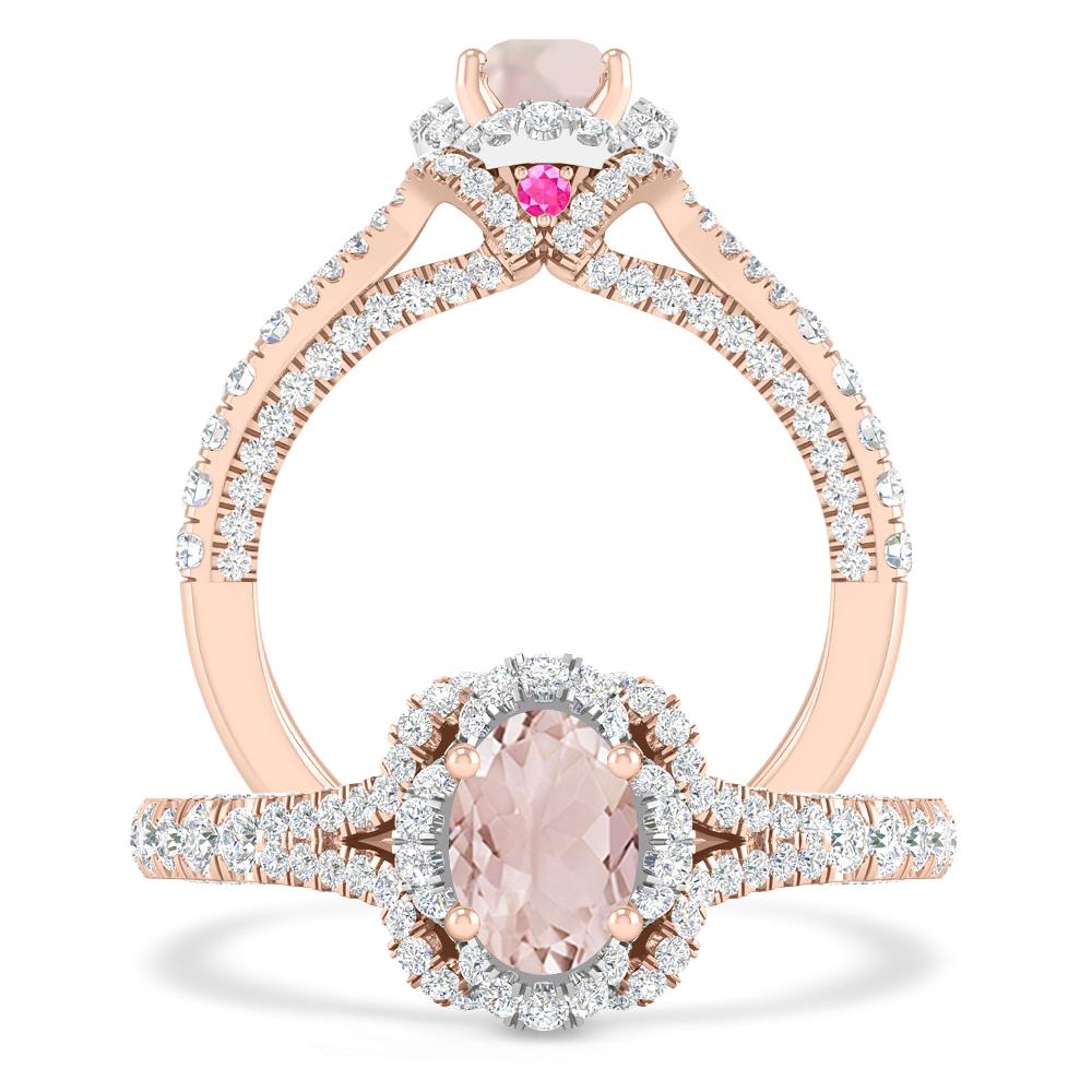 Rose Gold - Morganite