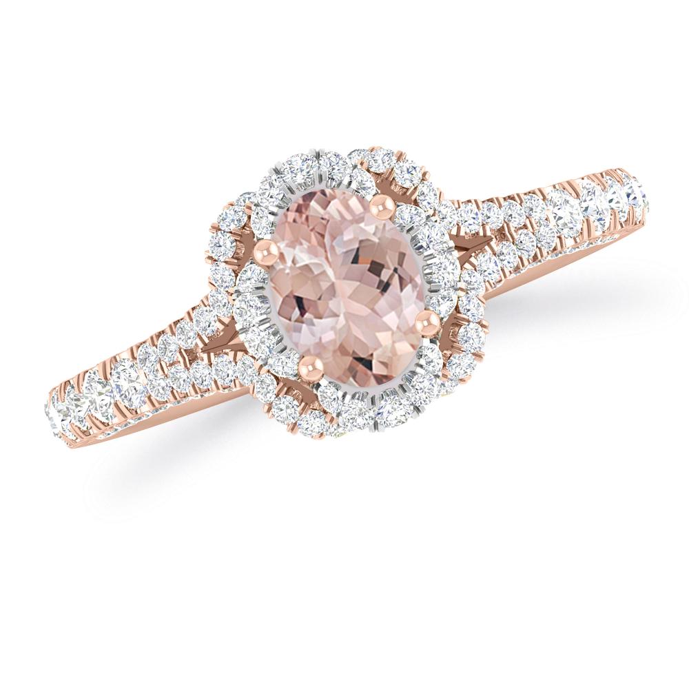 Rose Gold - Morganite