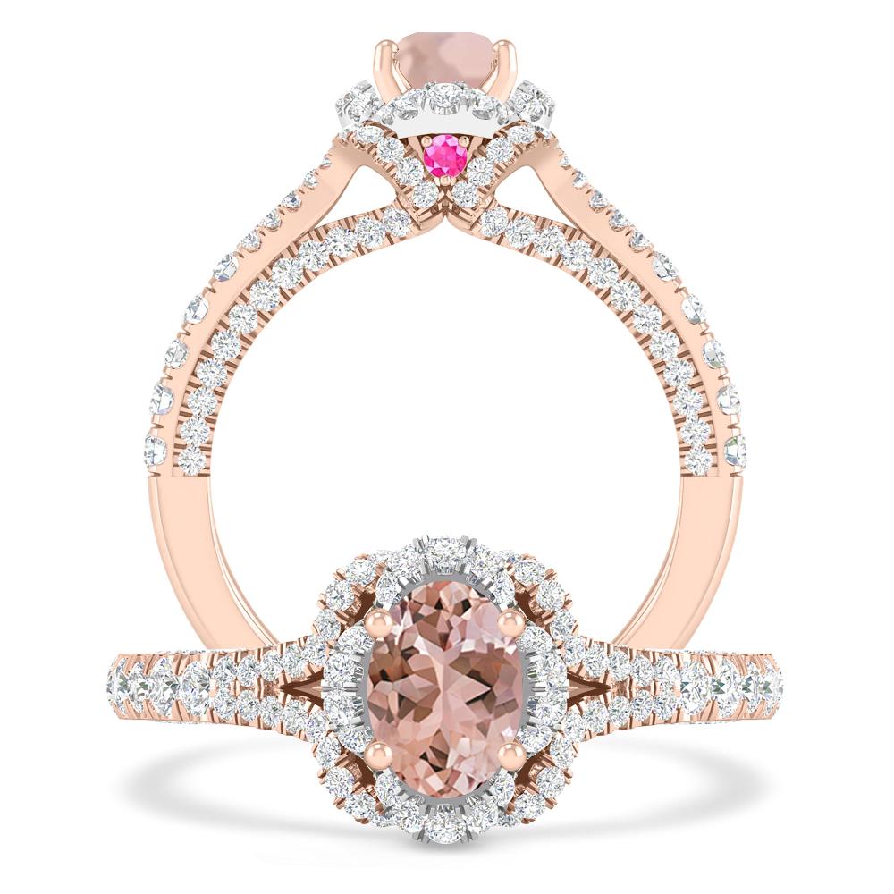 Rose Gold - Morganite