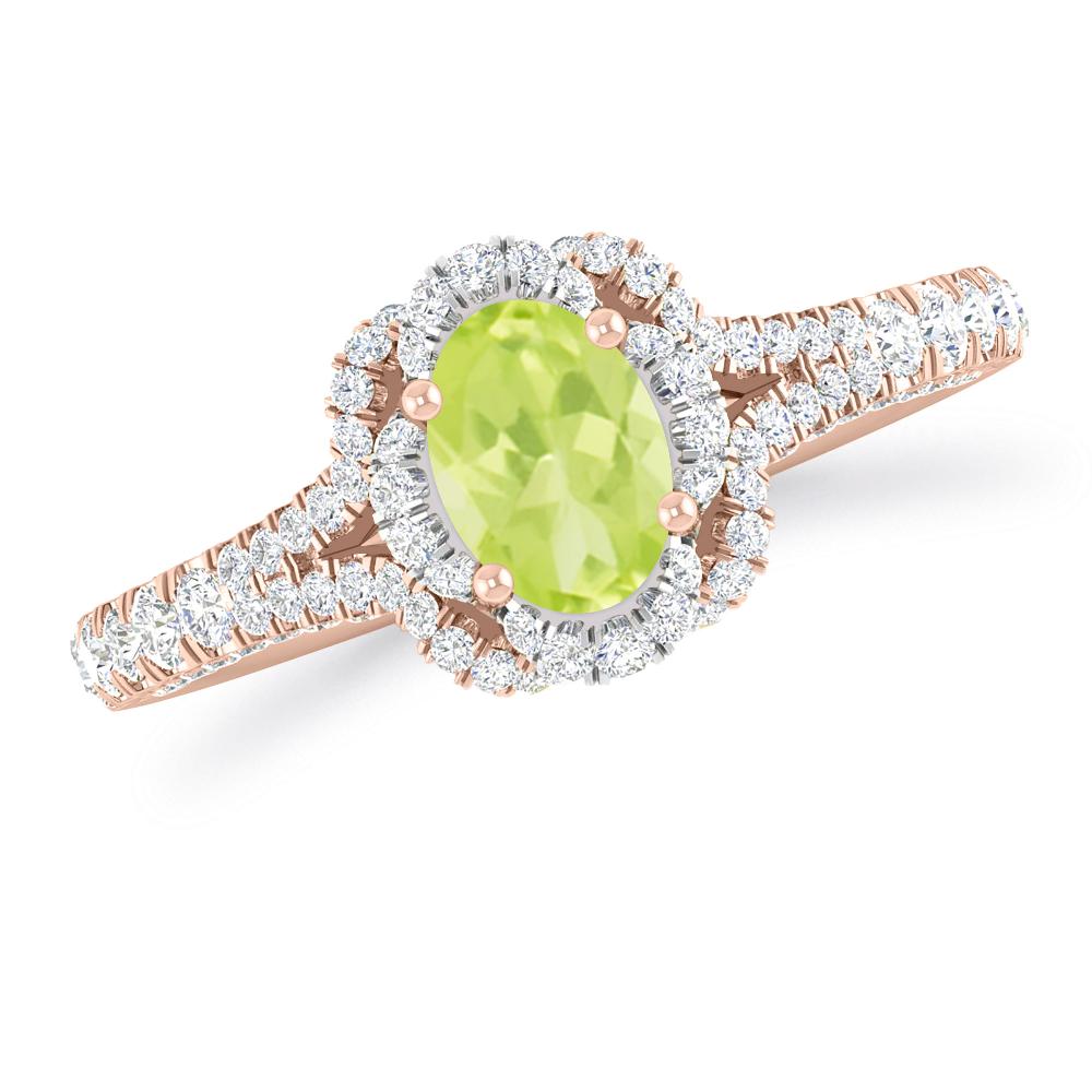 Rose Gold - Peridot