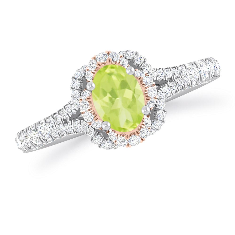 White Gold - Peridot