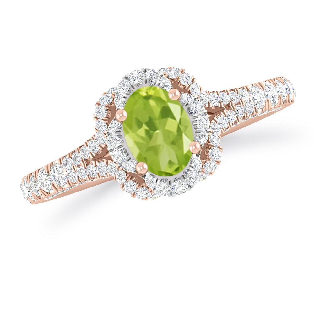 Rose Gold - Peridot