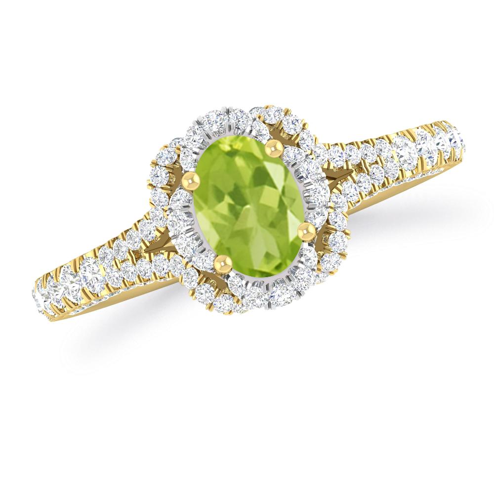 Yellow Gold - Peridot