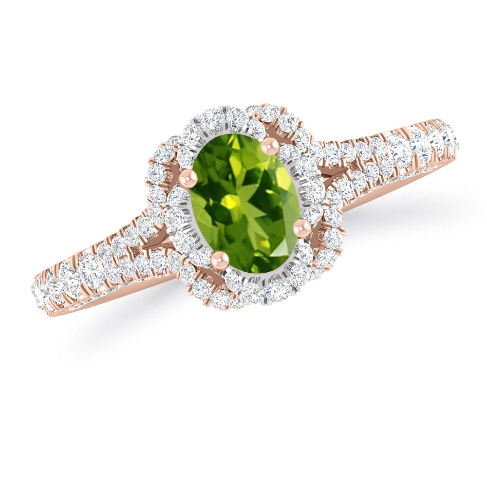 Rose Gold - Peridot