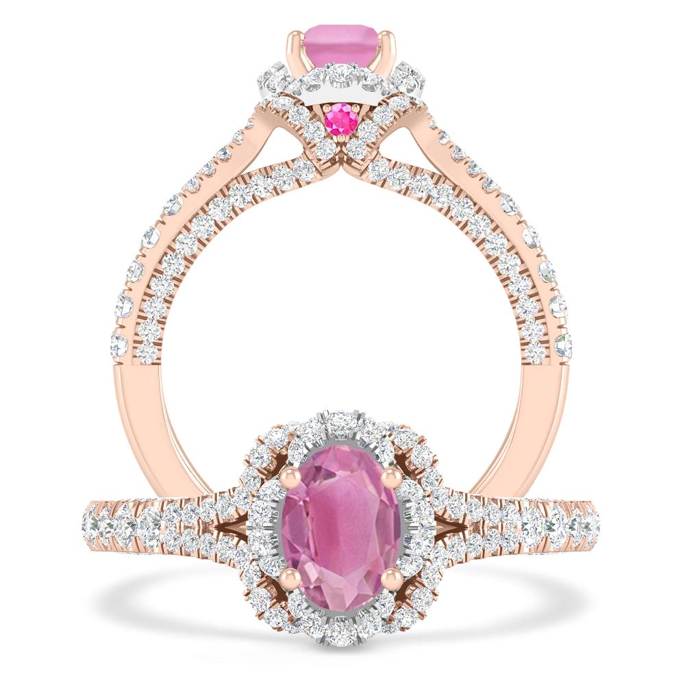 Rose Gold - Pink Tourmaline