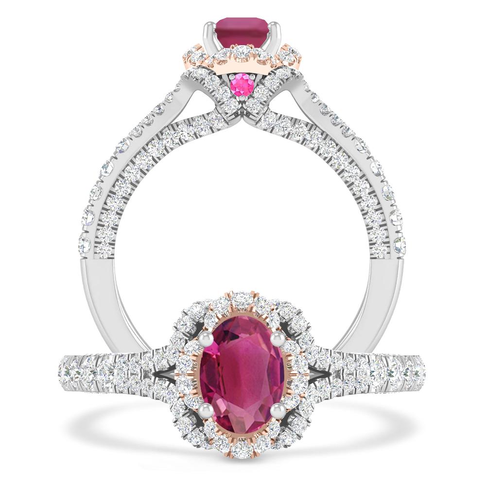 White Gold - Pink Tourmaline