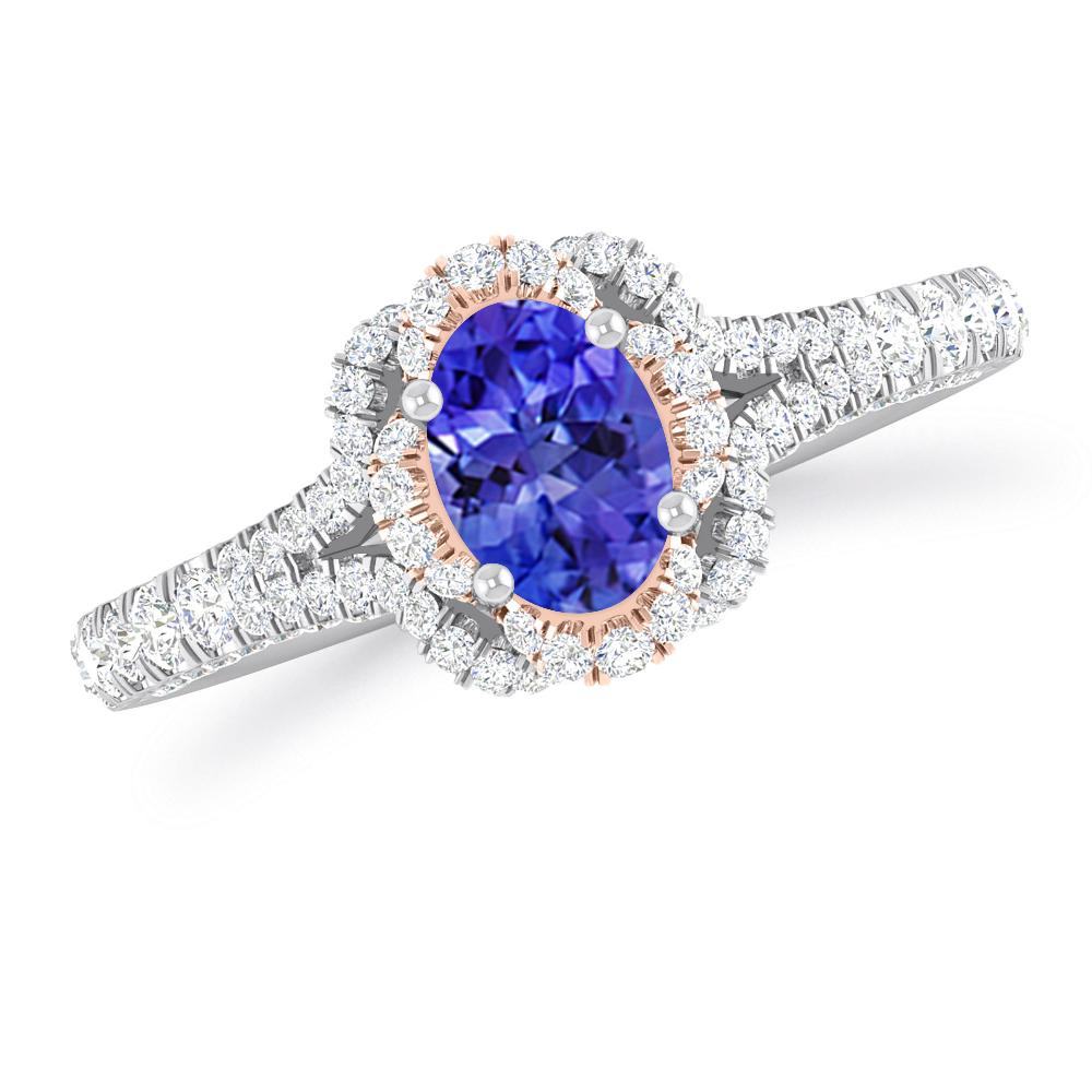 White Gold - Tanzanite