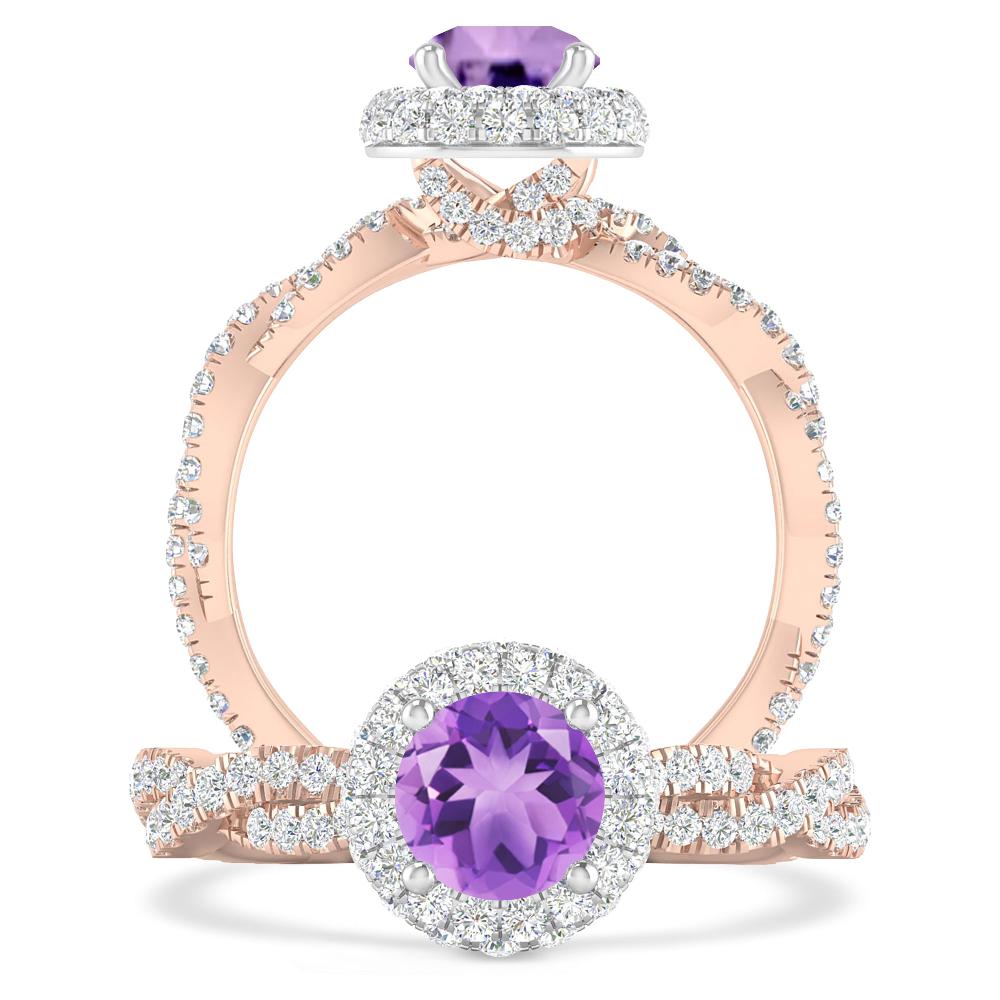 Rose Gold - Amethyst