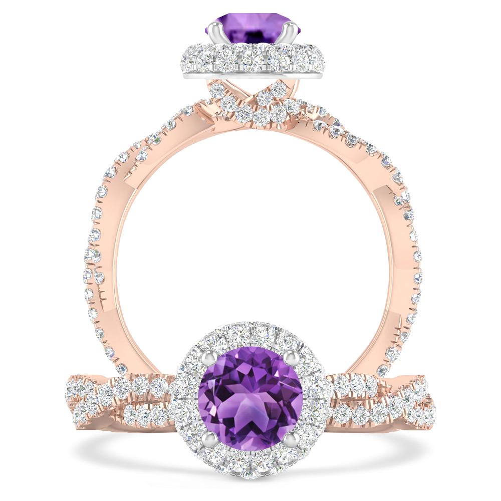 Rose Gold - Amethyst