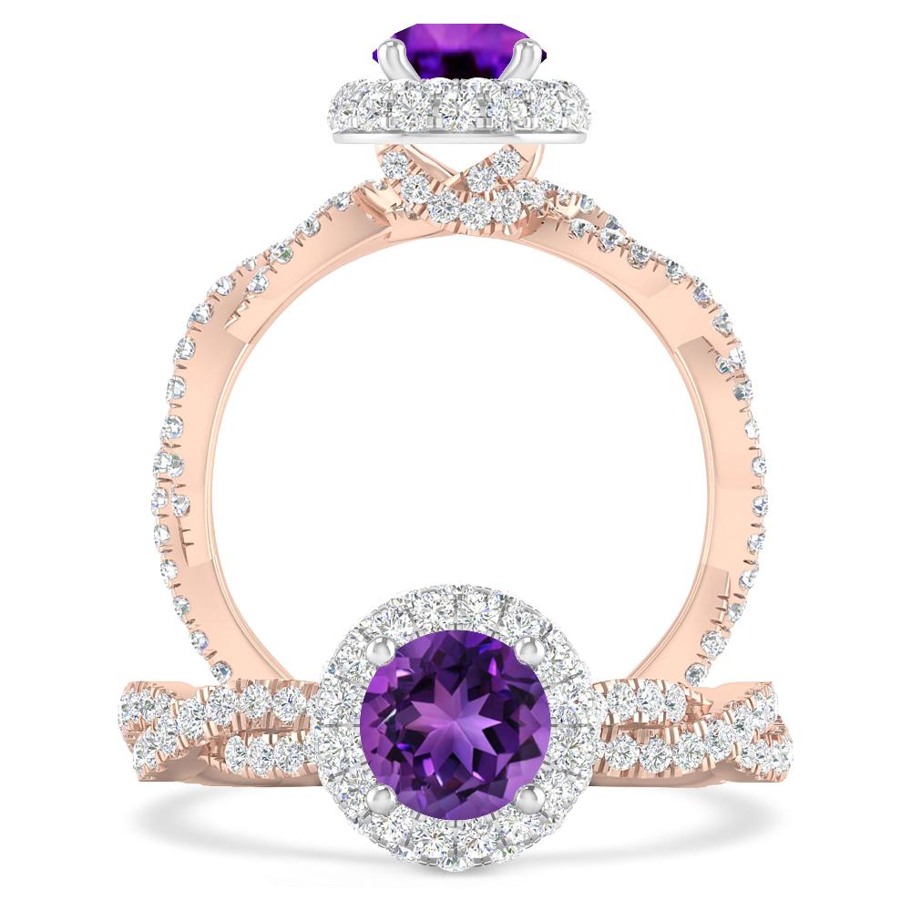 Rose Gold - Amethyst