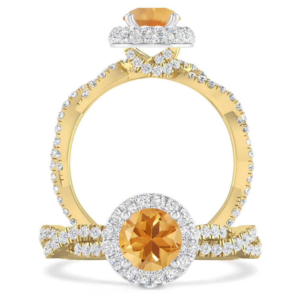 Yellow Gold - Citrine