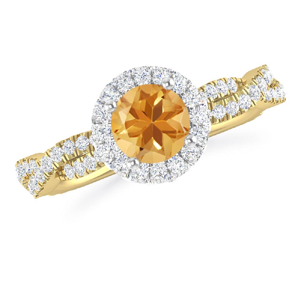 Yellow Gold - Citrine