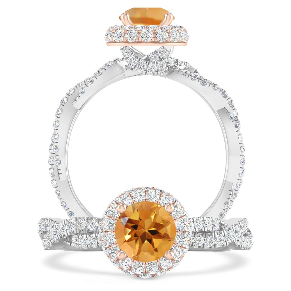 White Gold - Citrine