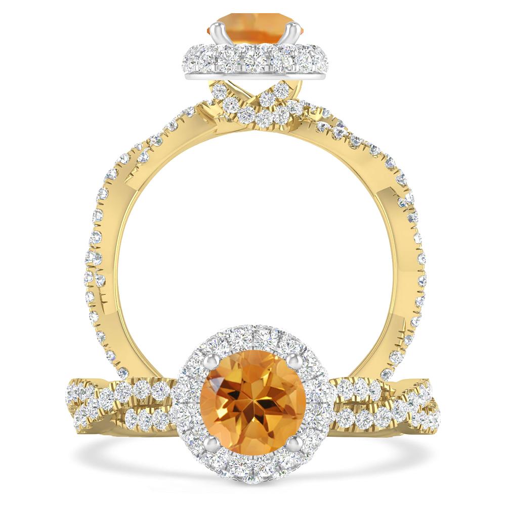 Yellow Gold - Citrine