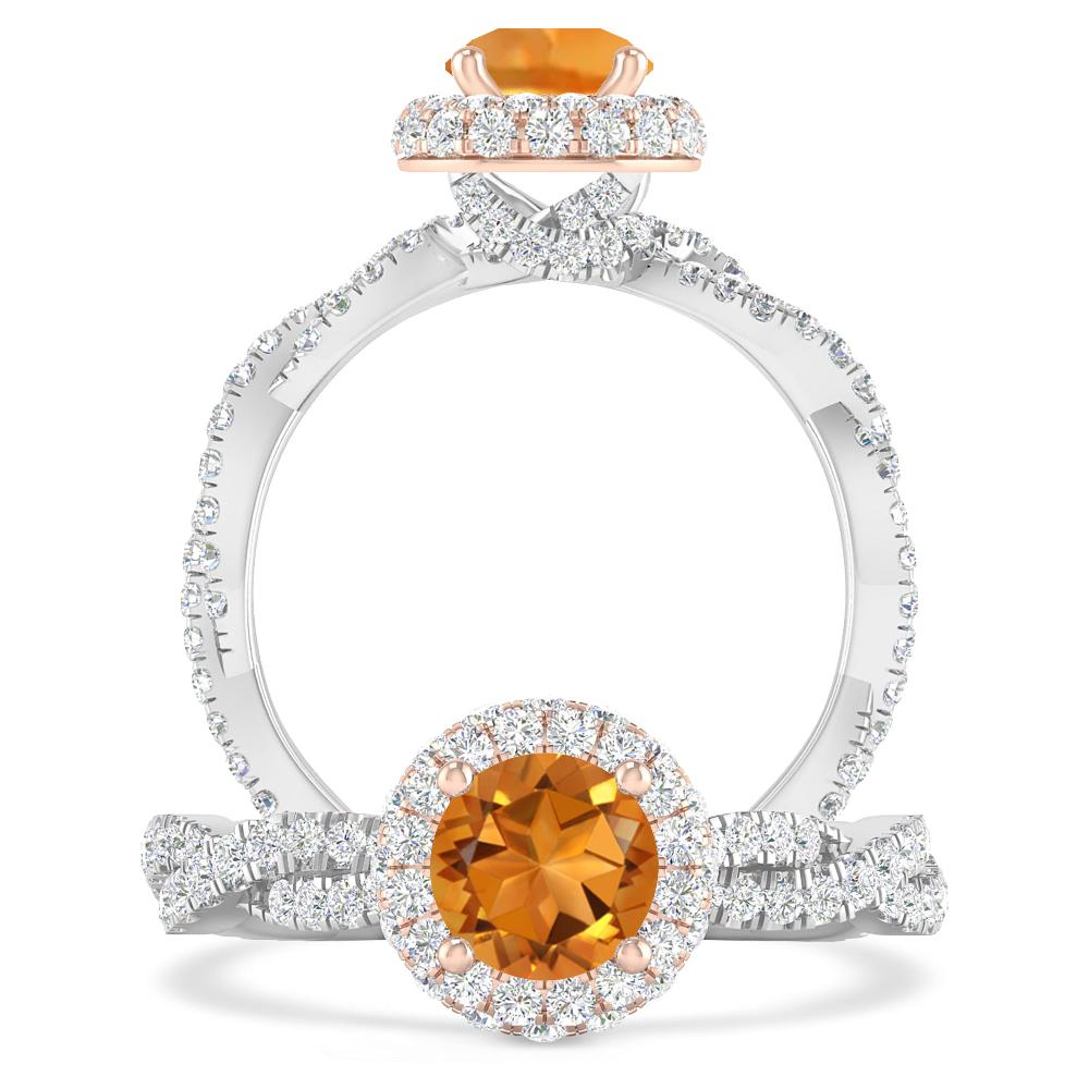 White Gold - Citrine