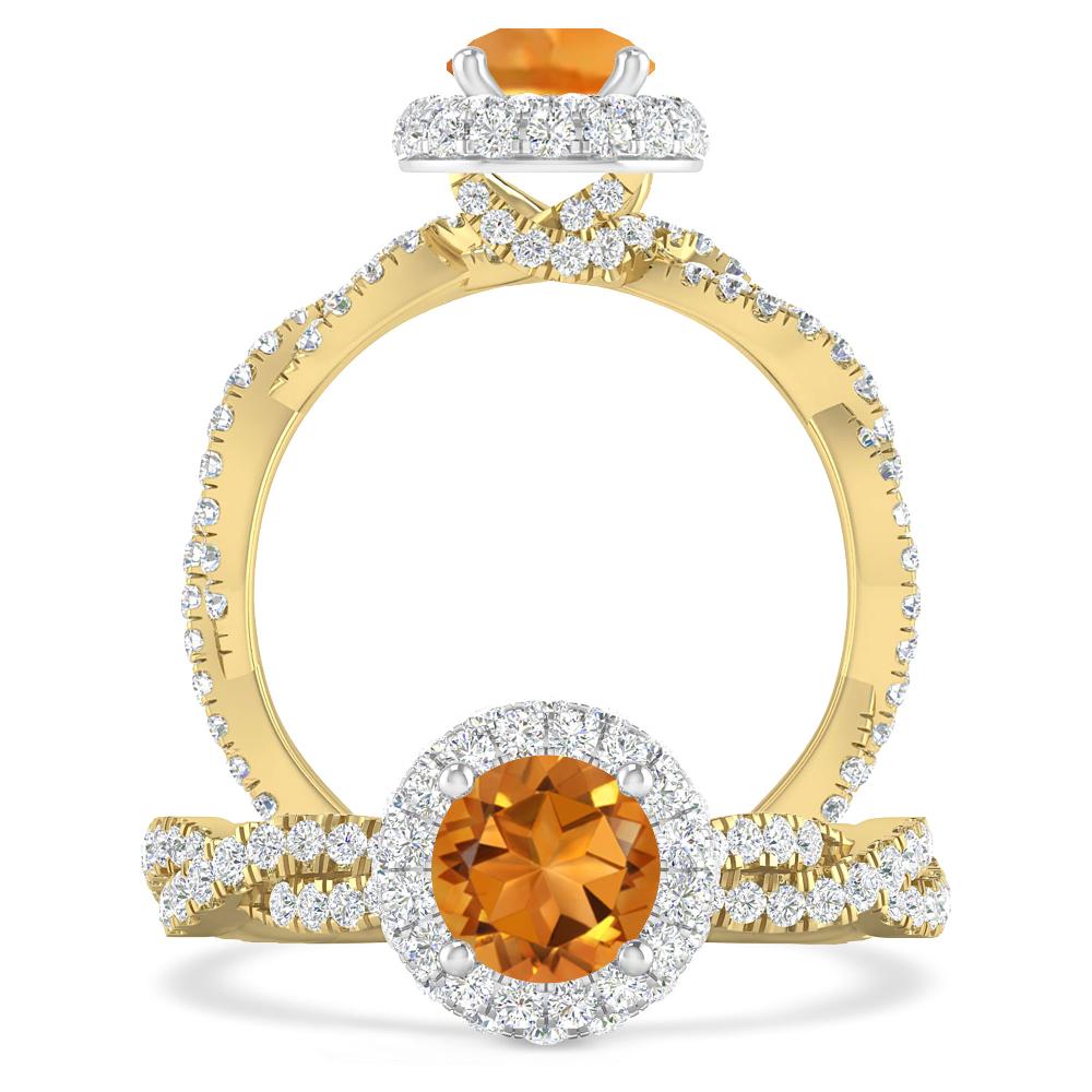 Yellow Gold - Citrine