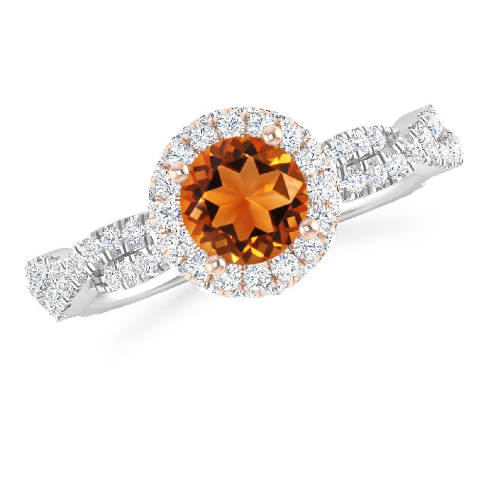 White Gold - Citrine