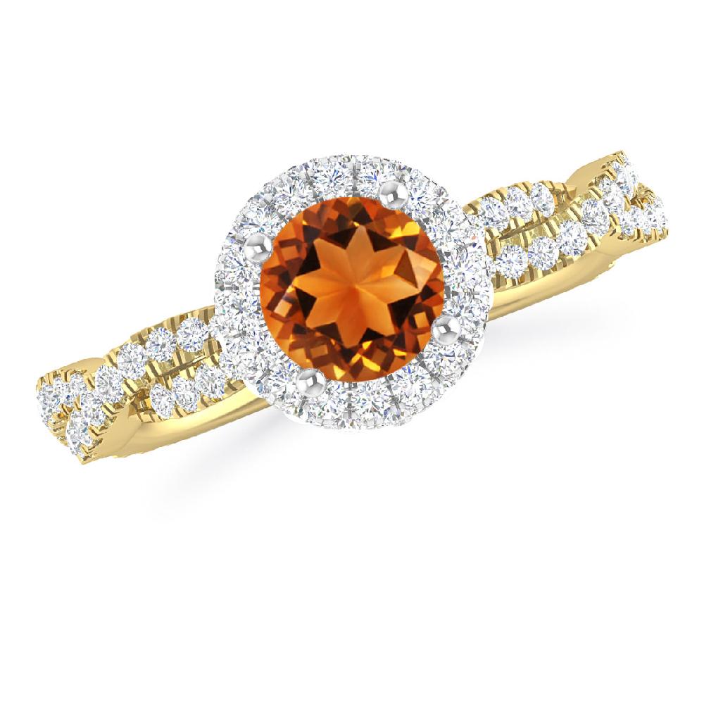 Yellow Gold - Citrine