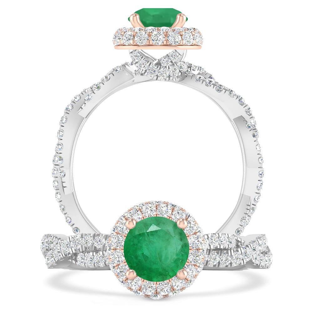 White Gold - Emerald