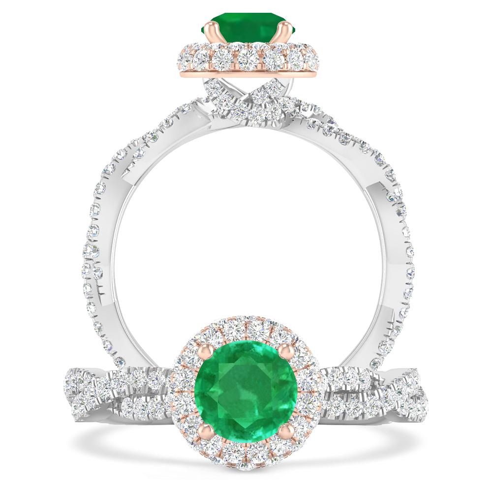 White Gold - Emerald