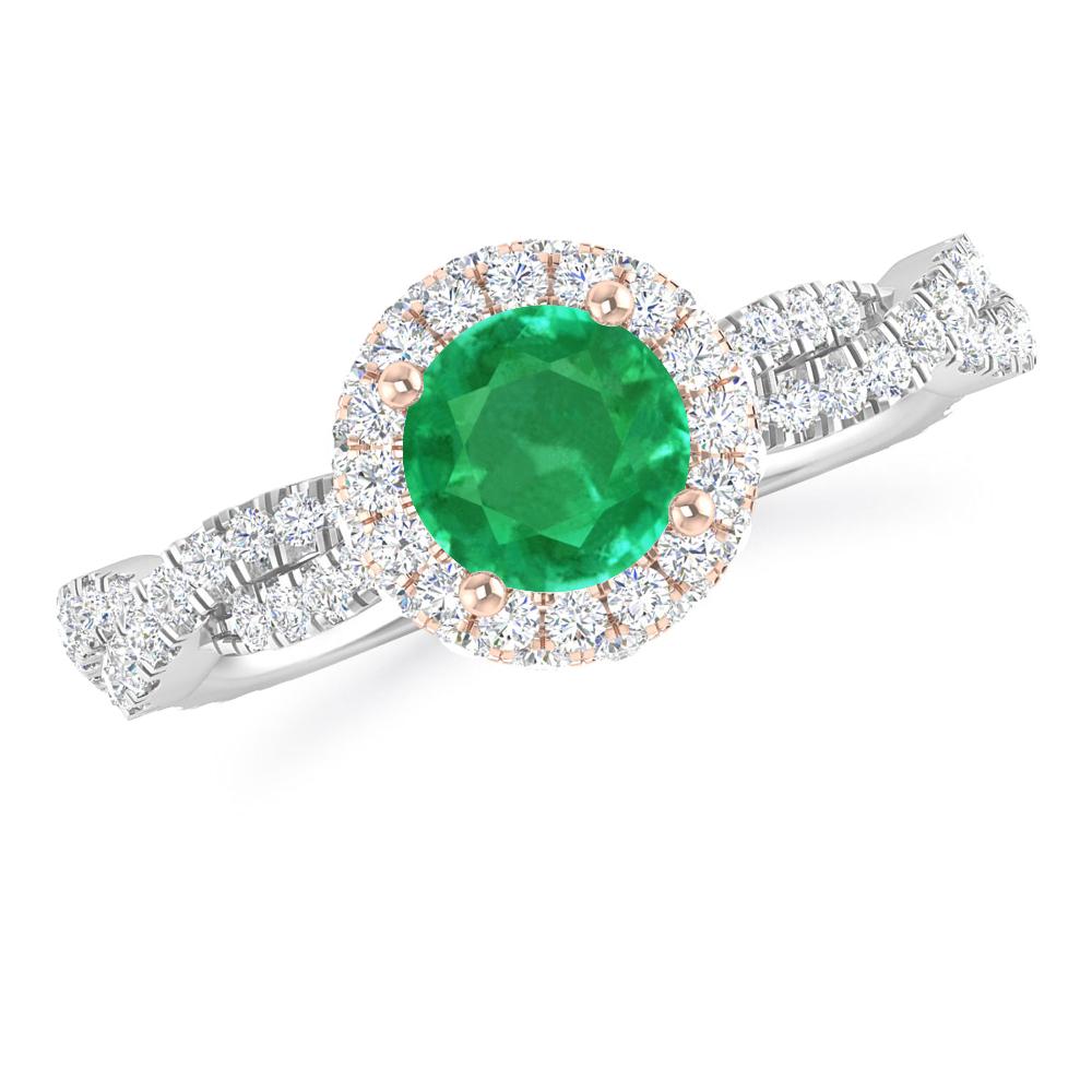 White Gold - Emerald