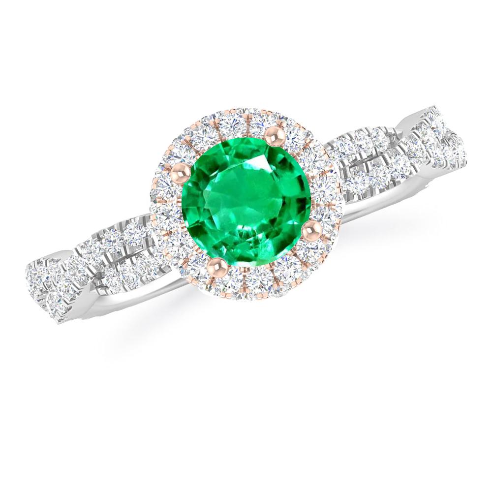 White Gold - Emerald