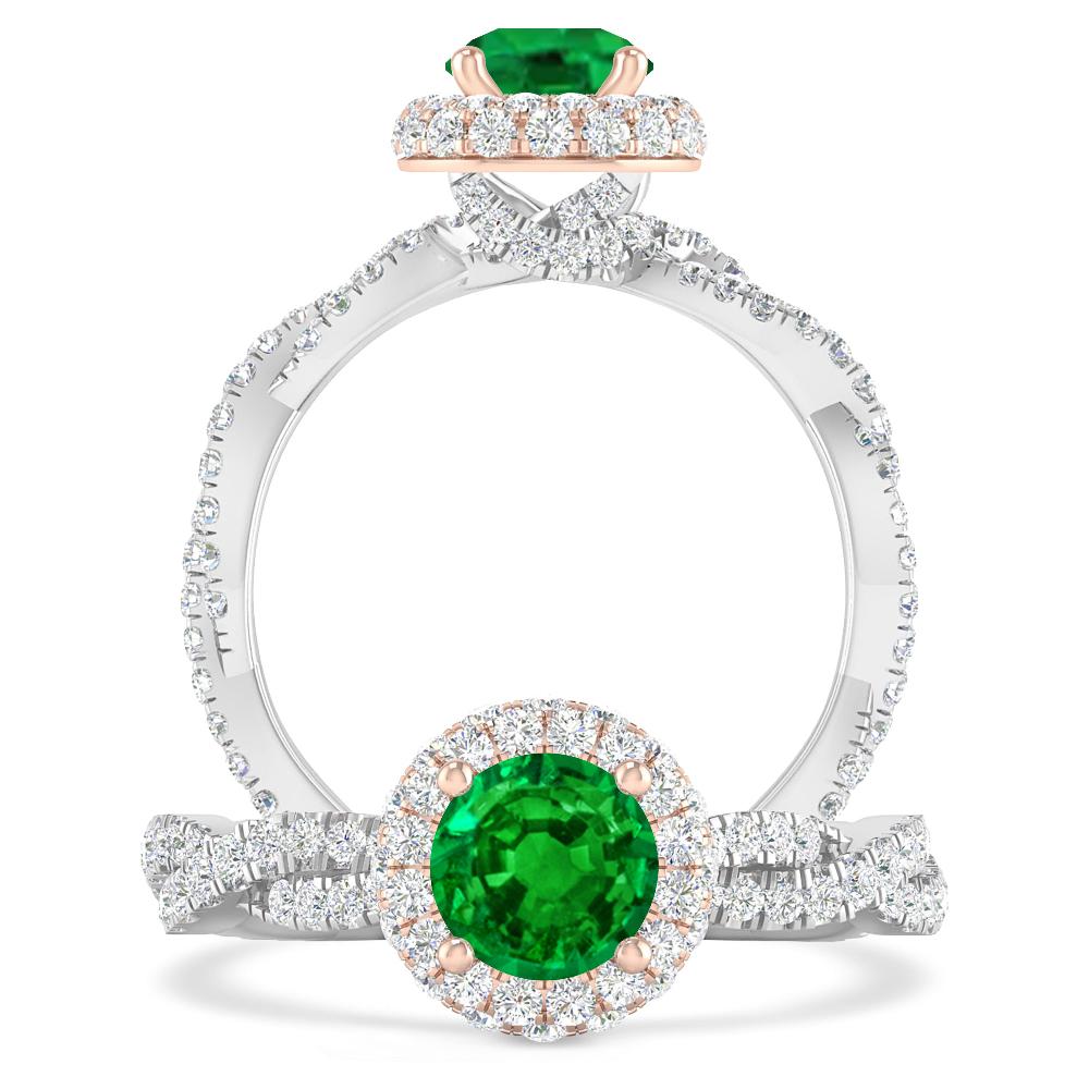 White Gold - Emerald