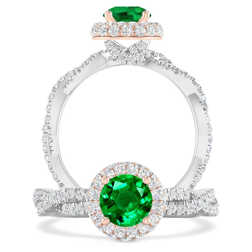 White Gold - Emerald