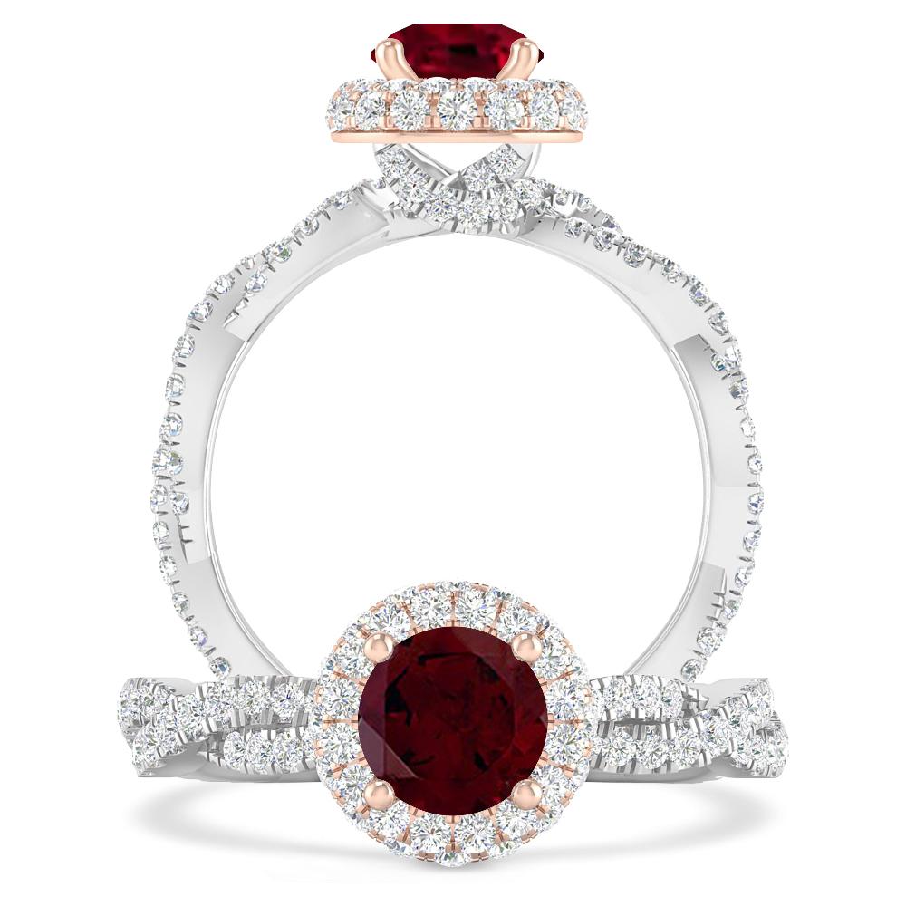 White Gold - Garnet