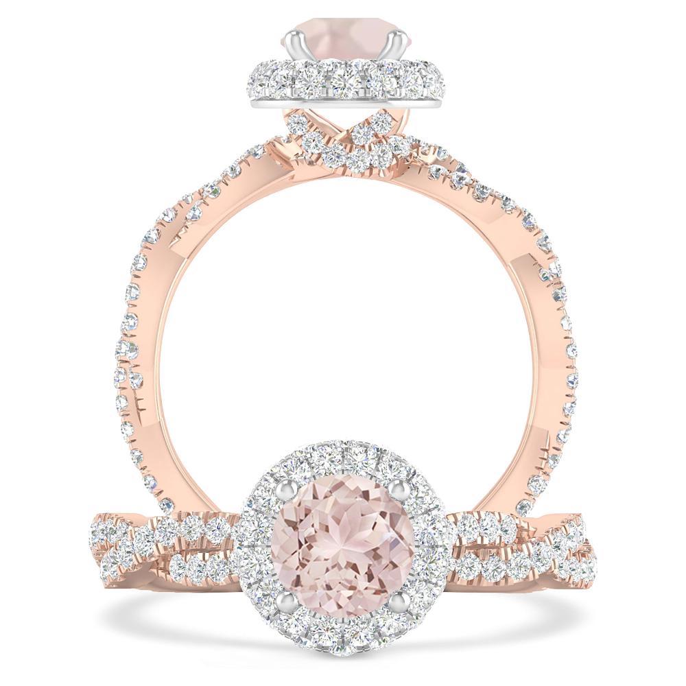 Rose Gold - Morganite