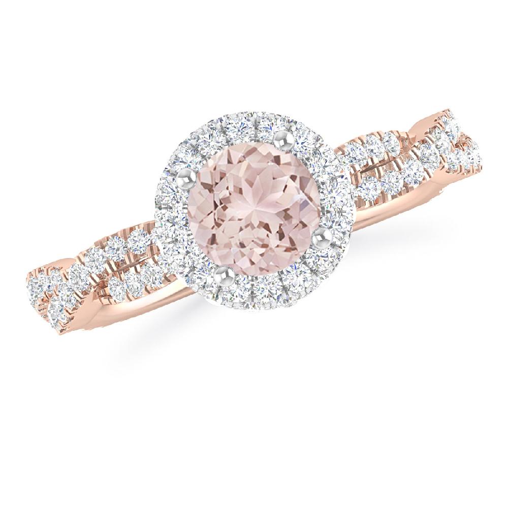 Rose Gold - Morganite