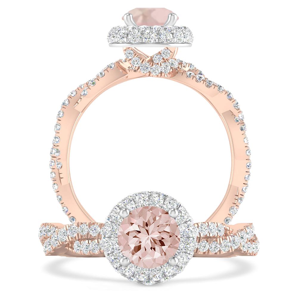 Rose Gold - Morganite