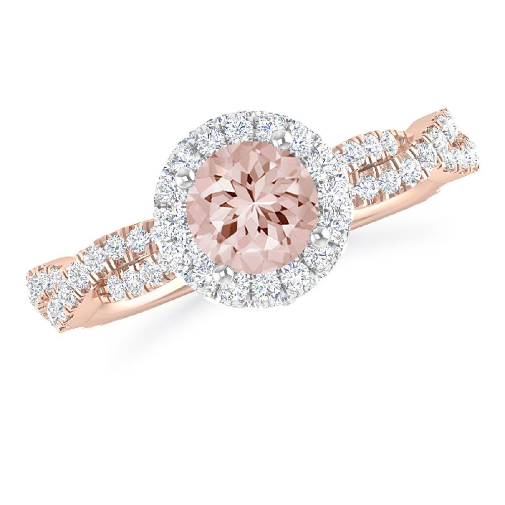 Rose Gold - Morganite