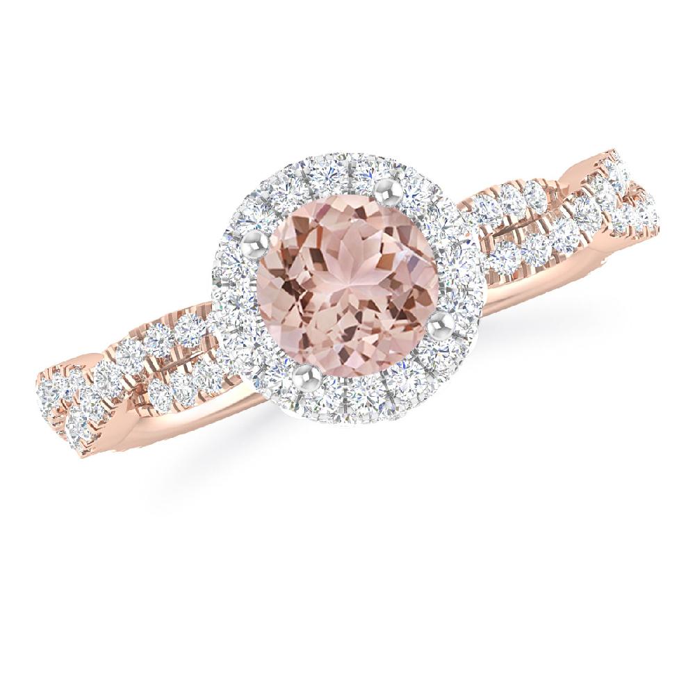 Rose Gold - Morganite