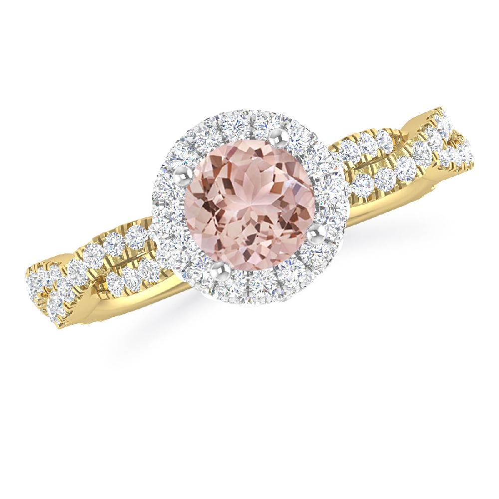 Yellow Gold - Morganite