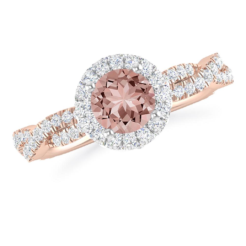 Rose Gold - Morganite