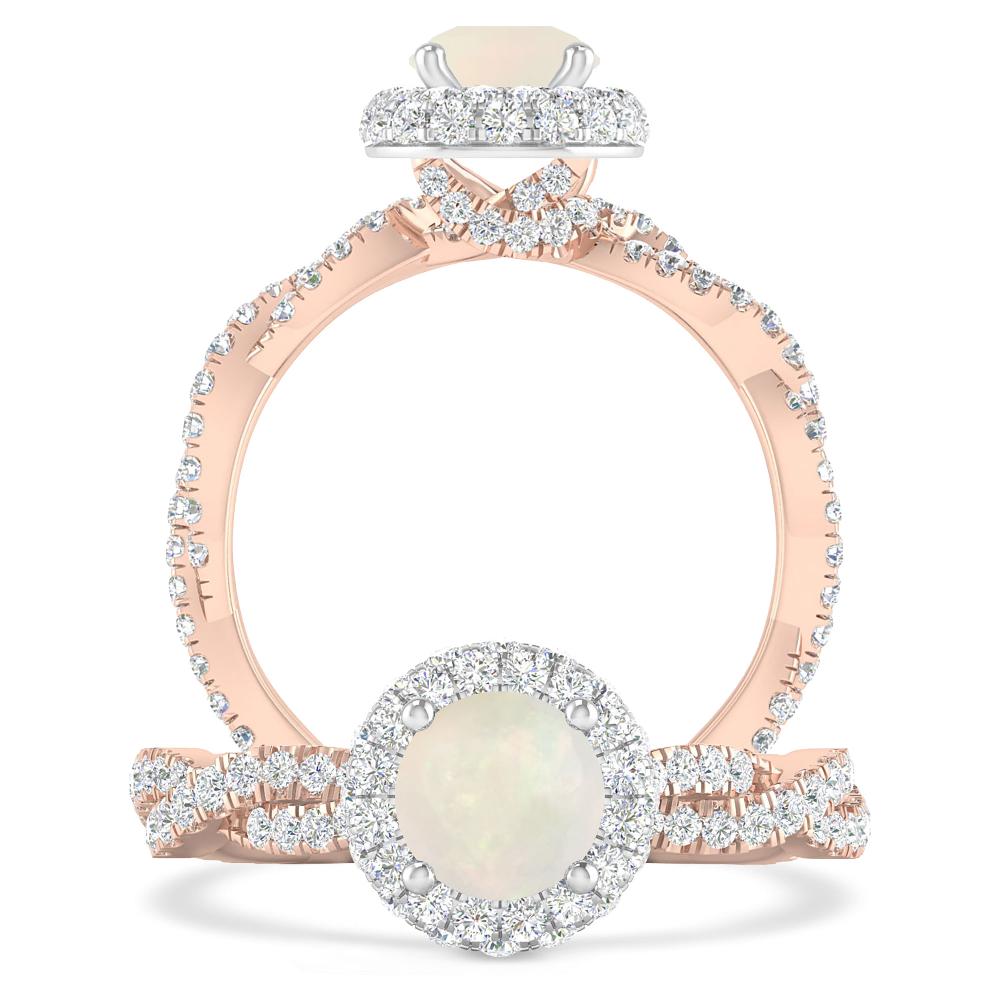 Rose Gold - Opal