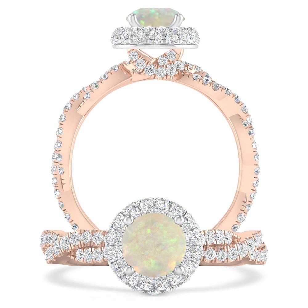 Rose Gold - Opal