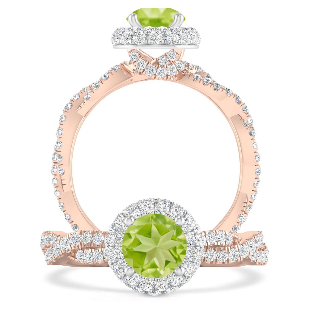 Rose Gold - Peridot