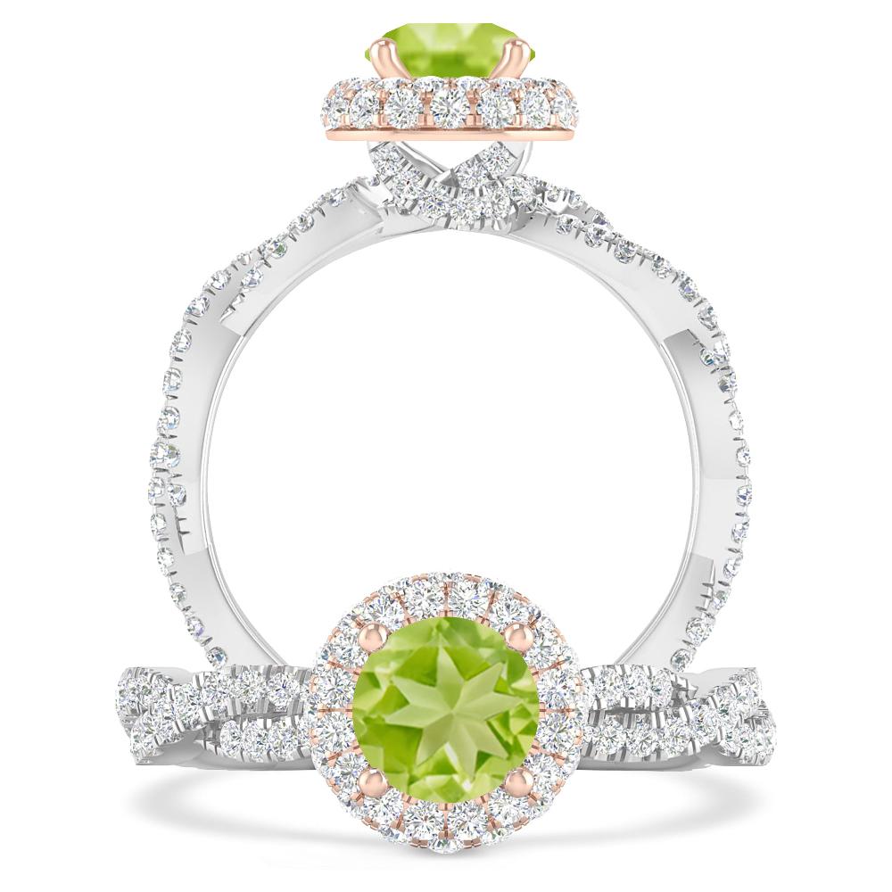 White Gold - Peridot