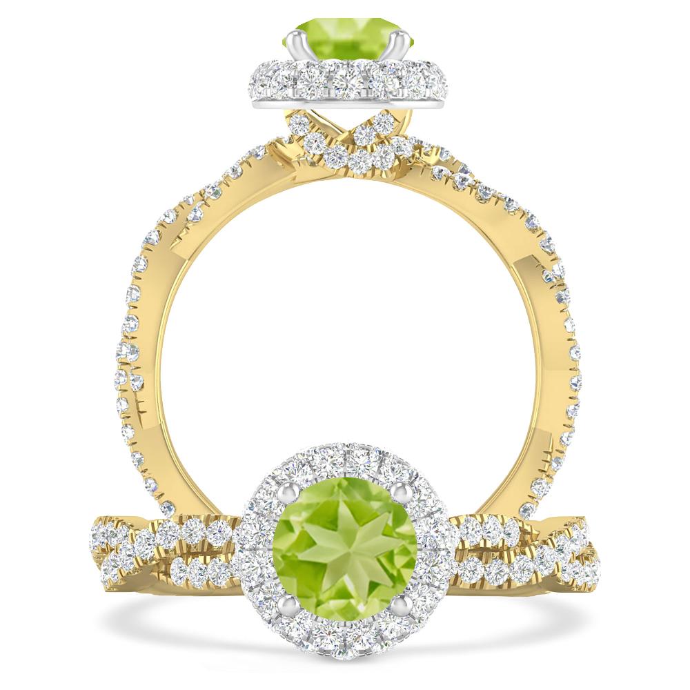 Yellow Gold - Peridot