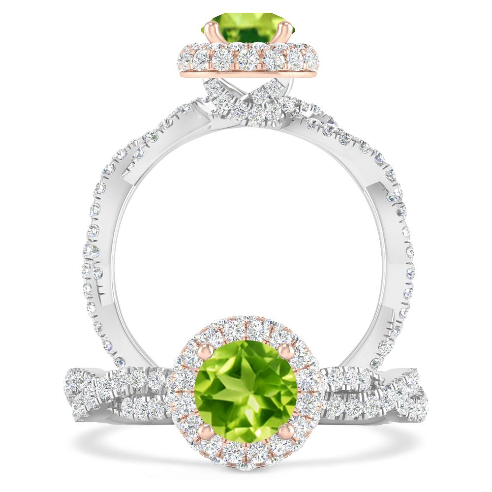 White Gold - Peridot