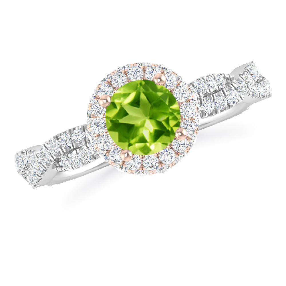 White Gold - Peridot