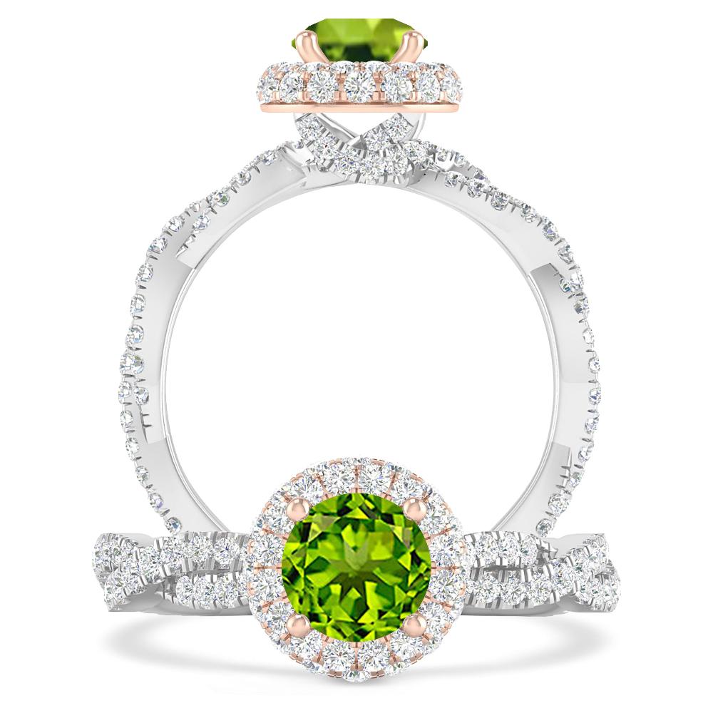 White Gold - Peridot