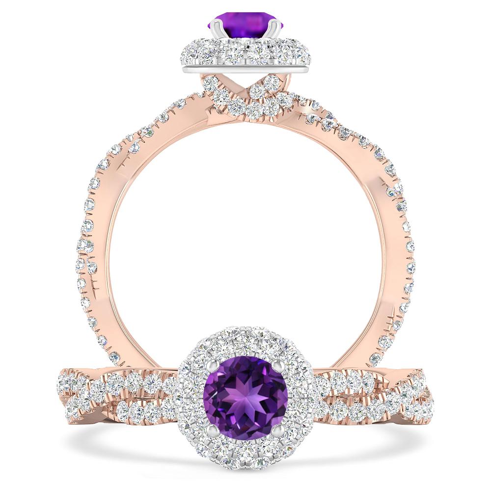 Rose Gold - Amethyst