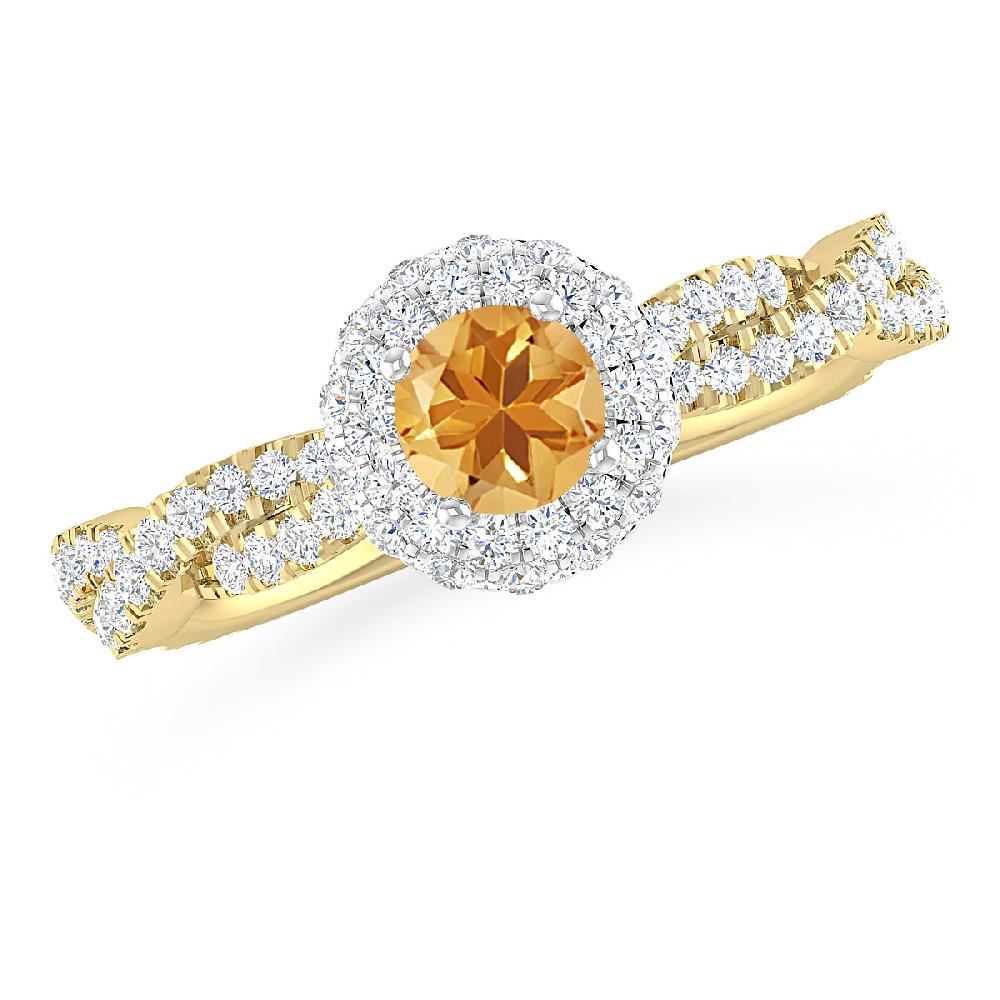 Yellow Gold - Citrine