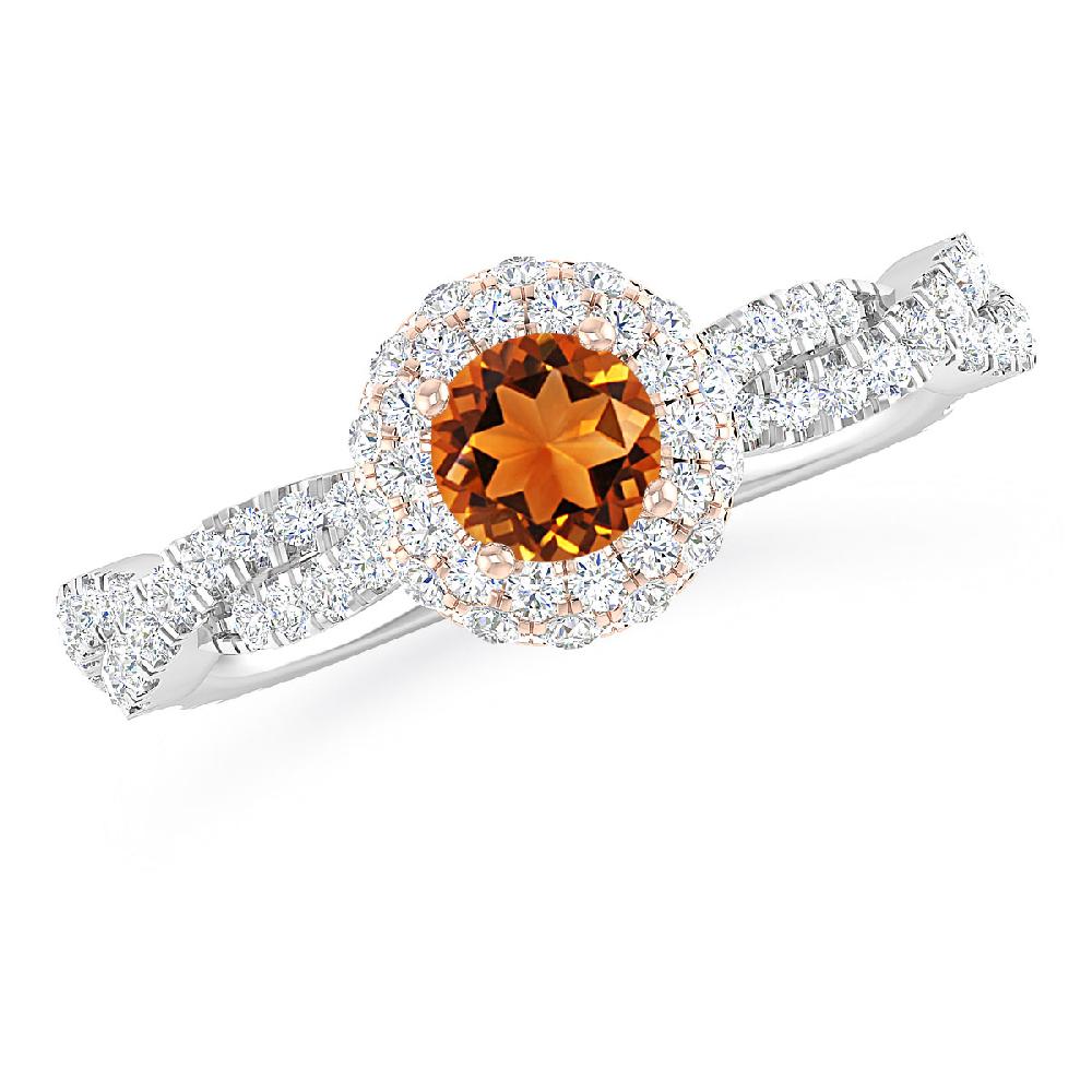 White Gold - Citrine