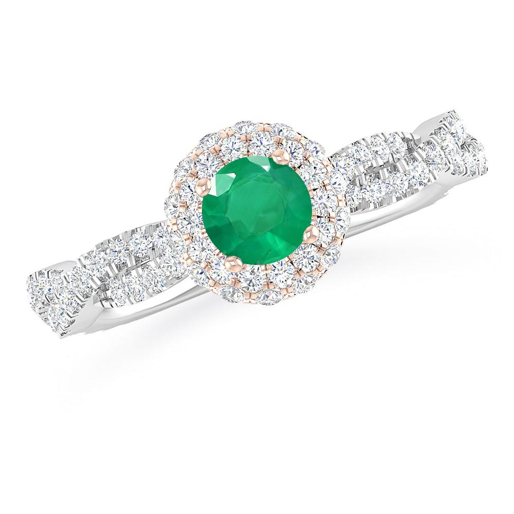 White Gold - Emerald