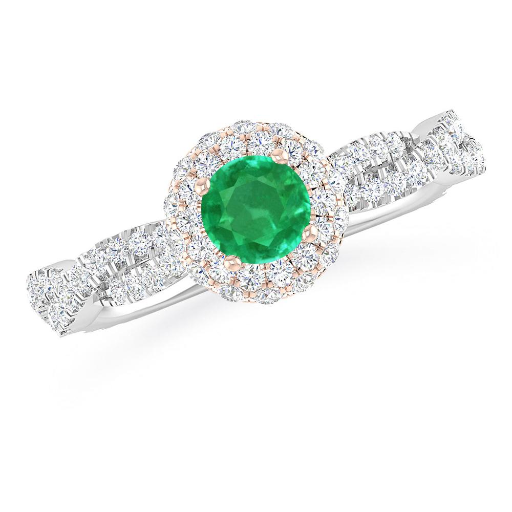 White Gold - Emerald