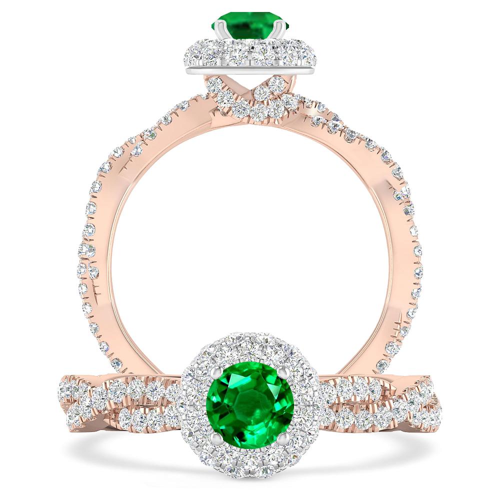 Rose Gold - Emerald